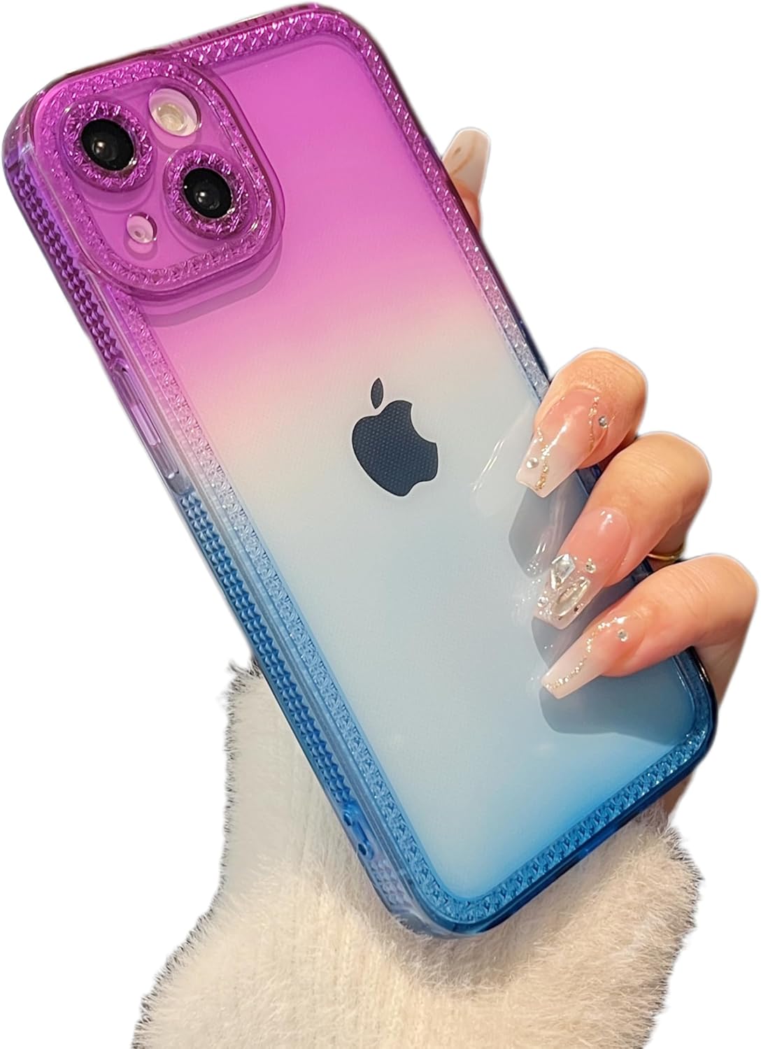 ZTOFERA Custodia per iPhone 13 Pro Max, custodia in silicone liquido di alta qualità, design floreale con margherite, per ragazze e donne, antigraffio, antiurto, sottile, protettiva per iPhone 13 Pro