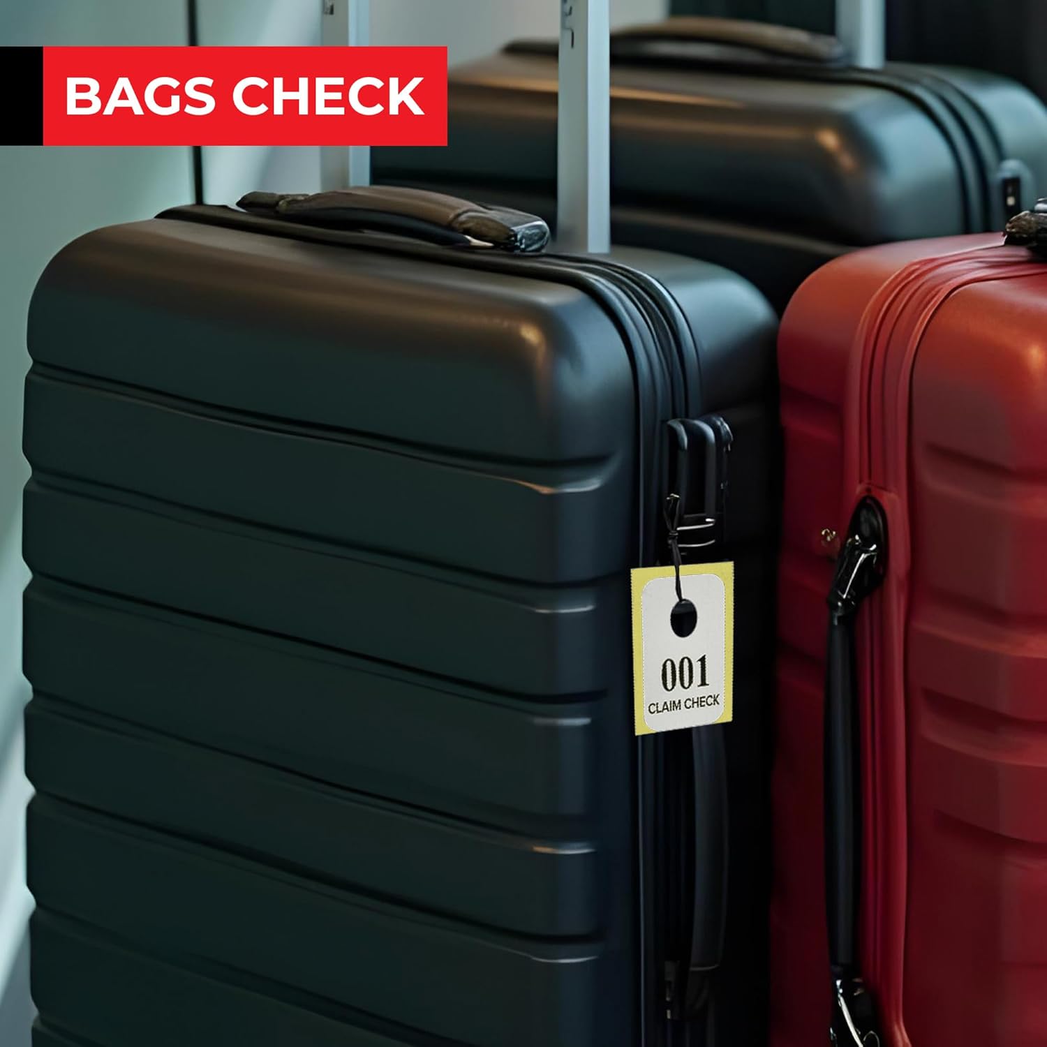 Paper Coat Check Tickets -Medium-Sized- Numbered, Room Check Tags, for Stores, Bars, Hotels, Event Venues & Restaurants