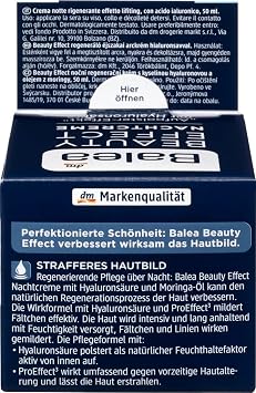 Balea Beauty Effect Night Cream 50 ml
