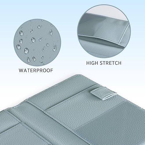 Miniatura 185 de CoBak - Libreta para mesero, organizador con bolsillo con cierre, para personal de restaurantes, 5 bolsillos grandes, con portabolígrafo, verde