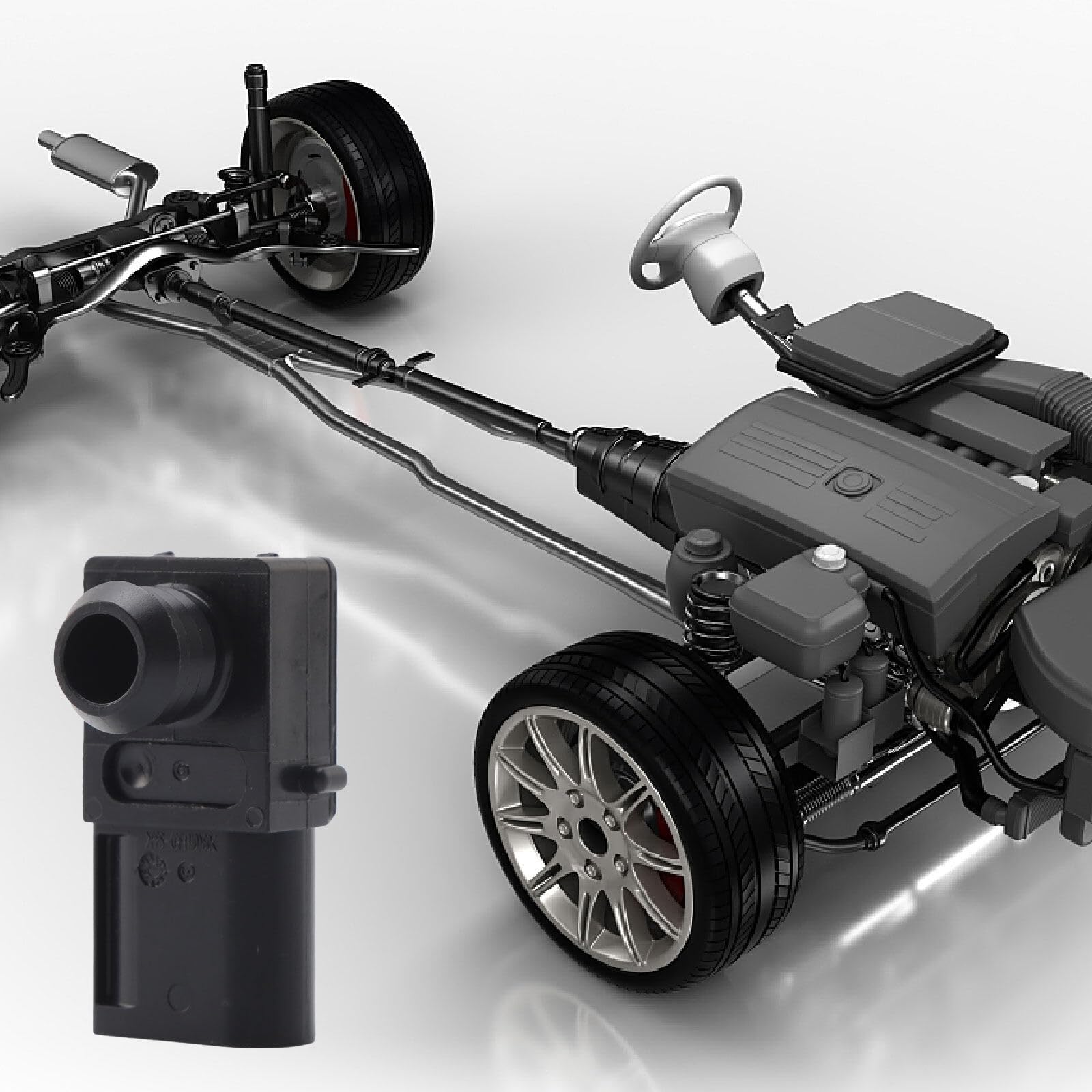 Capteur de Pression du Servo de Freinage Pour BMW E81 E87 E90 MINI R55 R56 34336786746 678674601
