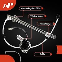 Vista 6 de A-Premium Regulador de Ventana Eléctrica Delantera Izquierda del Lado del Conductor con Motor de Repuesto para Ford E-150 2003-2014, E-250 Econoline