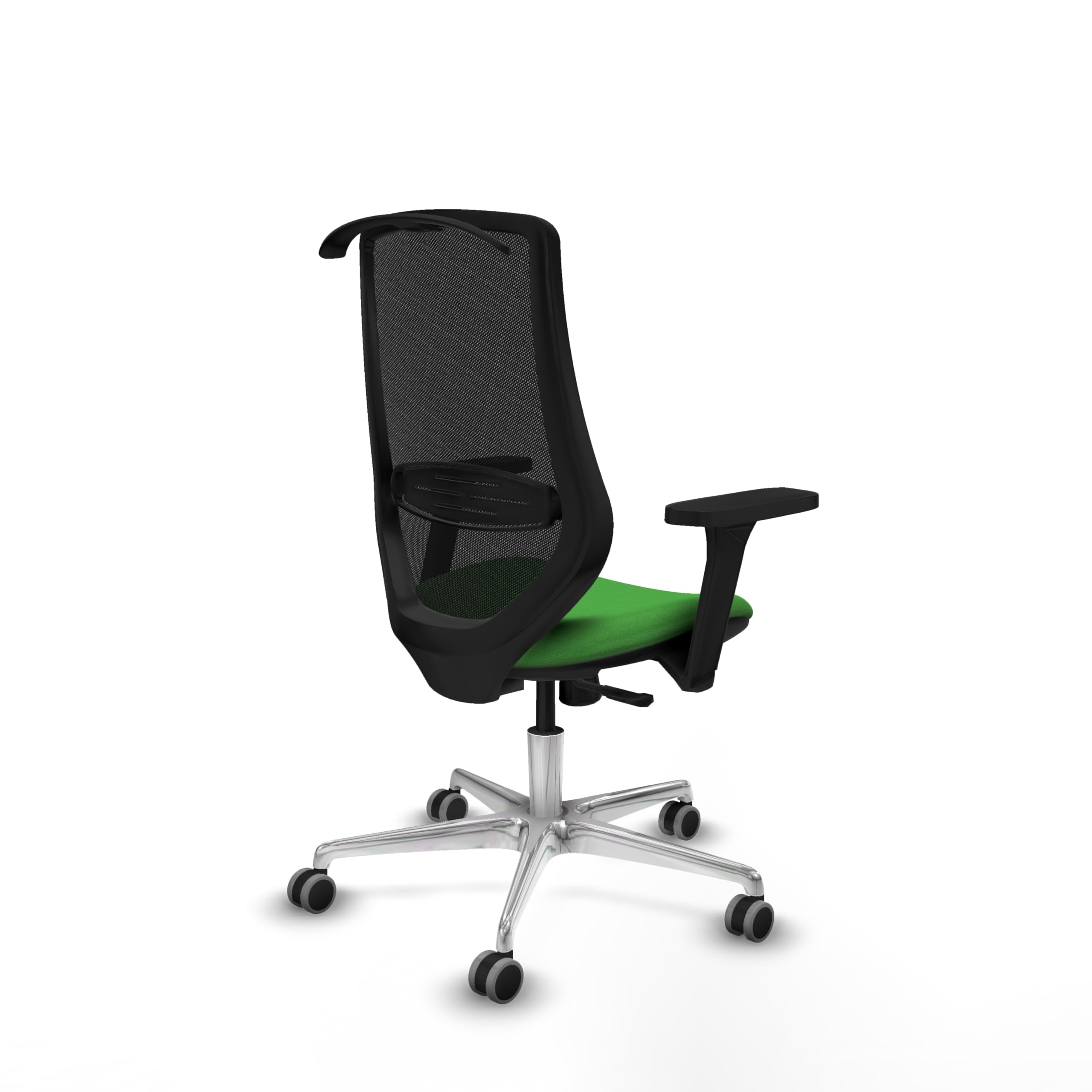 Piqueras y Crespo Silla Mardos operativa Alta ergonómica para teletrabajo con Respaldo Fijo, Brazos 3D, Apoyo Lumbar 1D, Mecanismo sincro 4 Posiciones, soporta hasta 120 Kg