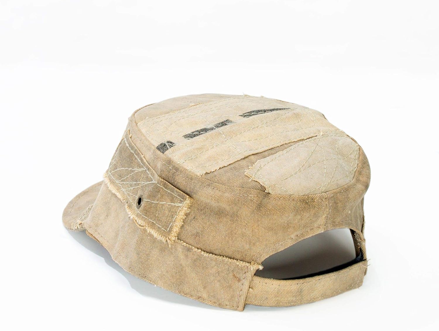 Real Deal Brazil Cuba Libre Recycled Tarp Hat, Handcrafted in Brazil