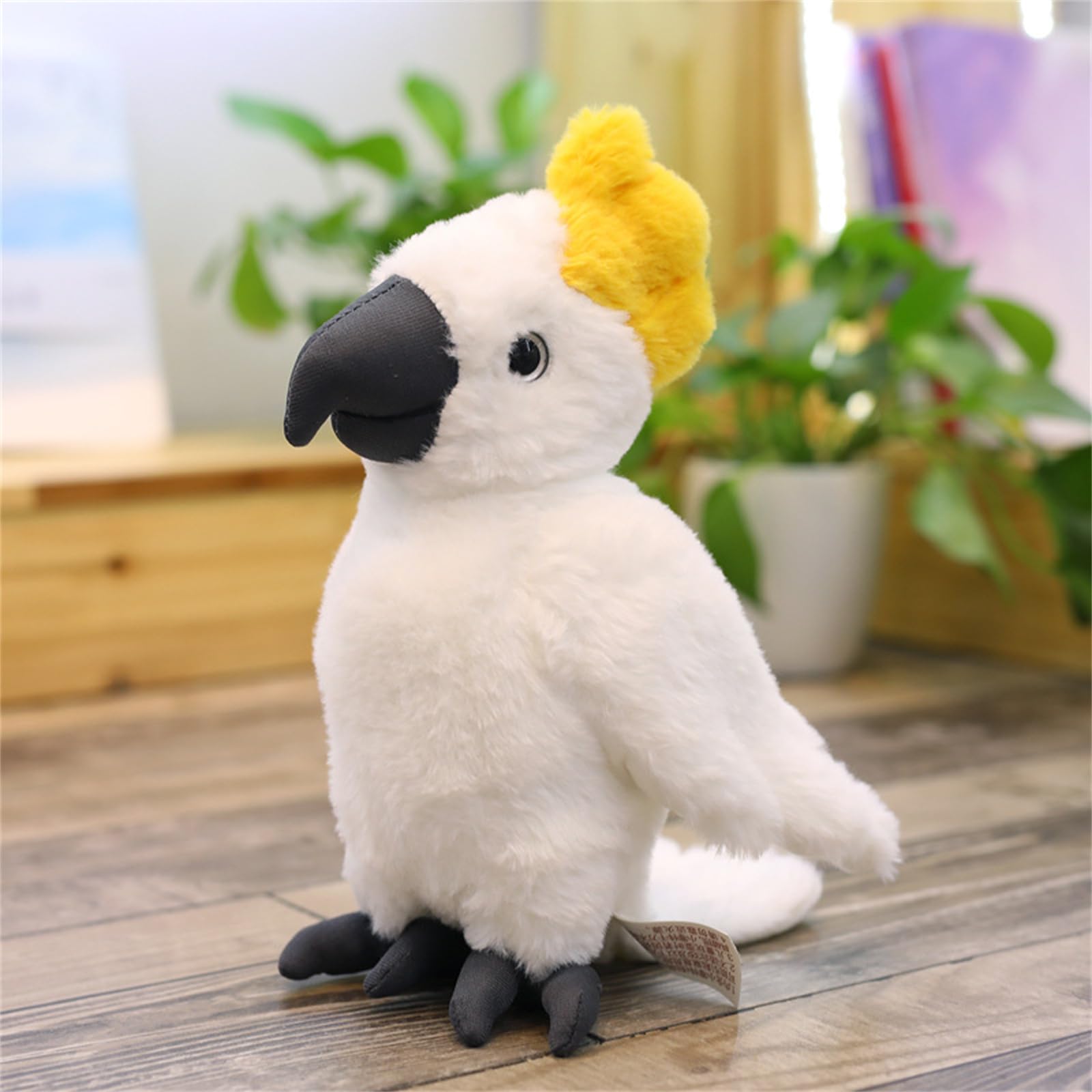 champracer Peluche a forma di pappagallo per bambini, morbido peluche per bambini, lunghezza 30 cm, blu, giallo, pappagallo, parrot, peluche per bambini, ragazze, ragazzi (30 cm, rosso)