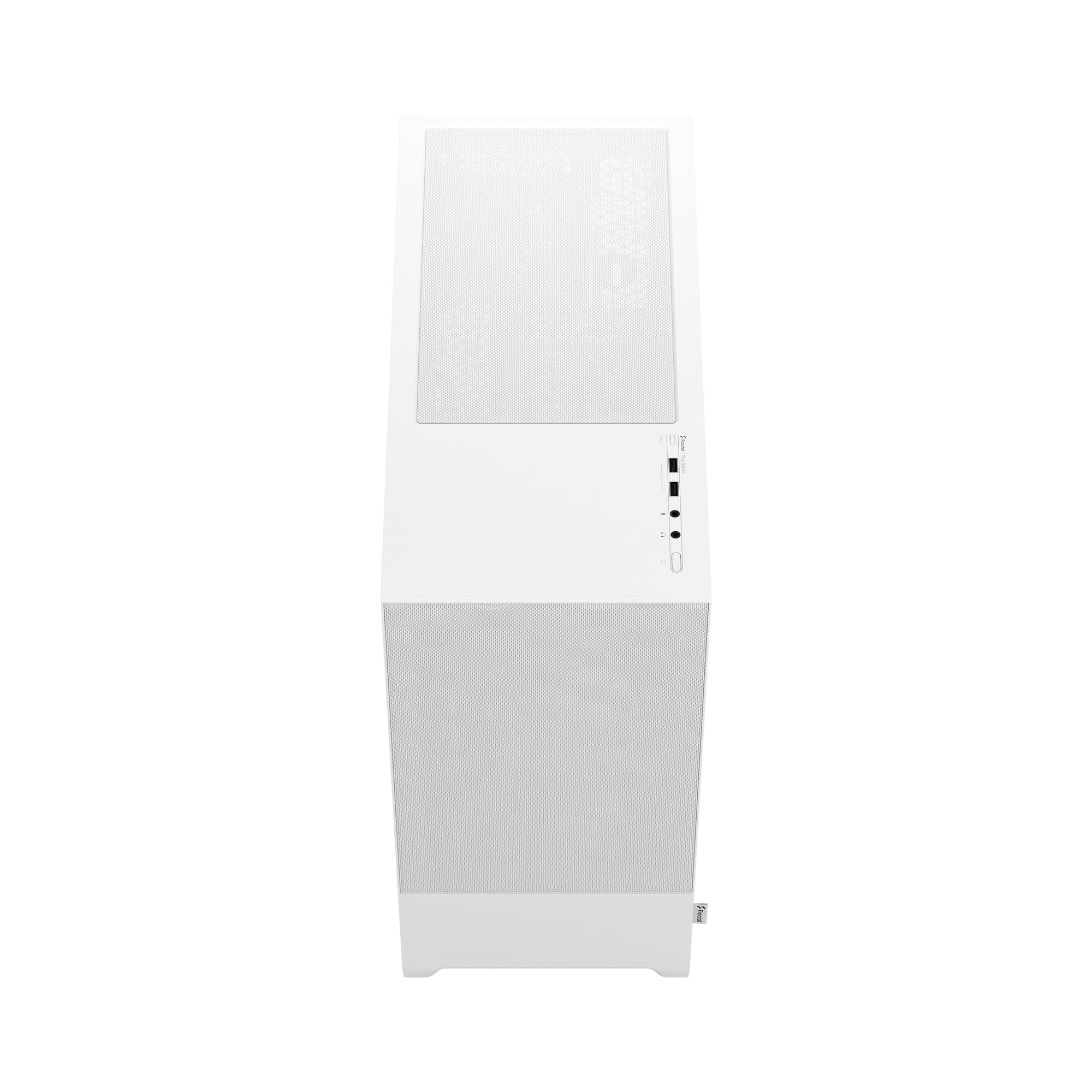 Amazon.co.jp: Fractal Design Pop Air White TG Clear Tint Middle