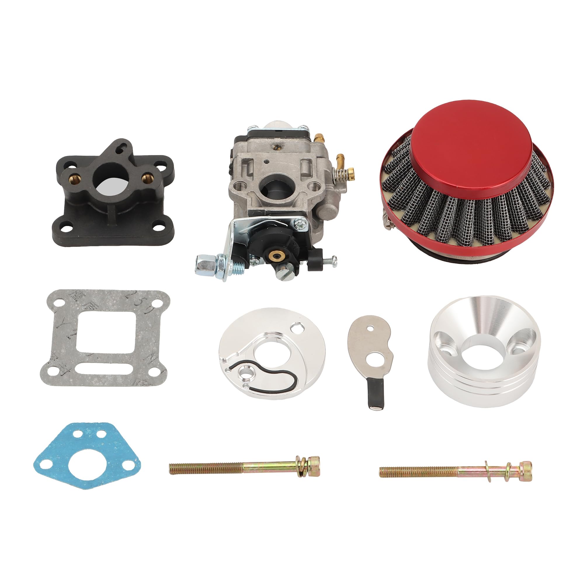 Amazon.com: GOOFIT 15mm Carburetor Rebuild Kit with Air Filter for
