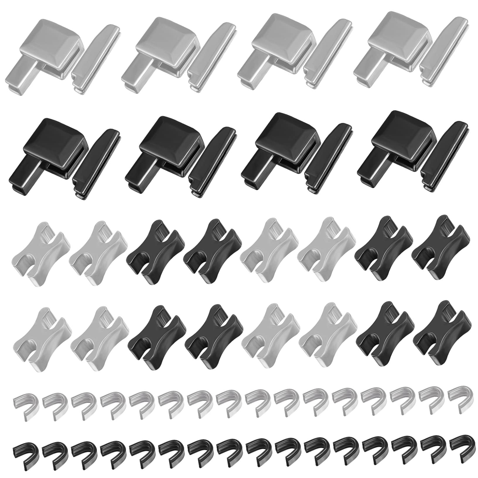 Tofficu 4piezas Kit De Reparación De Cremalleras De Metal Accesorios Para Ropa Chaquetas Jeans y Mochilas Solución Rápida y Fácil Para Cremalleras Dañadas