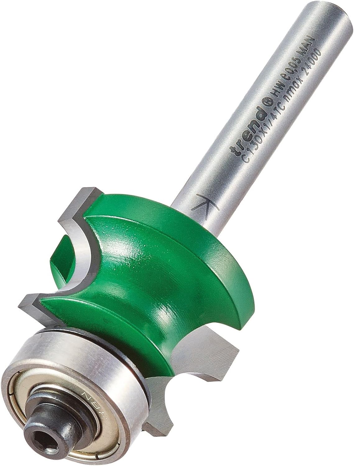 Trend CraftPro Corner Bead Router Cutter, 1/4 Inch Shank, 26mm Cut