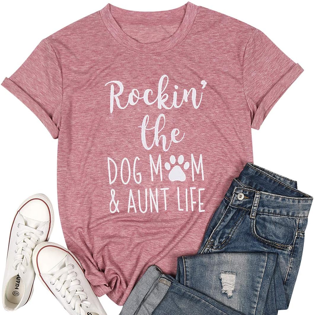 ALLTB Dog Mom Shirt Women Funny Dog Paw Graphic Kenya Ubuy
