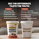 Pintola HIGH Protein ORGANIC JAGGERY Peanut Butter Creamy 510g with 33g Protein & 7g Fiber, Whey Protein Peanut Butter, Gluten Free, Zero Added Salt, Cholesterol Free, 100% Roasted Peanuts gallery image