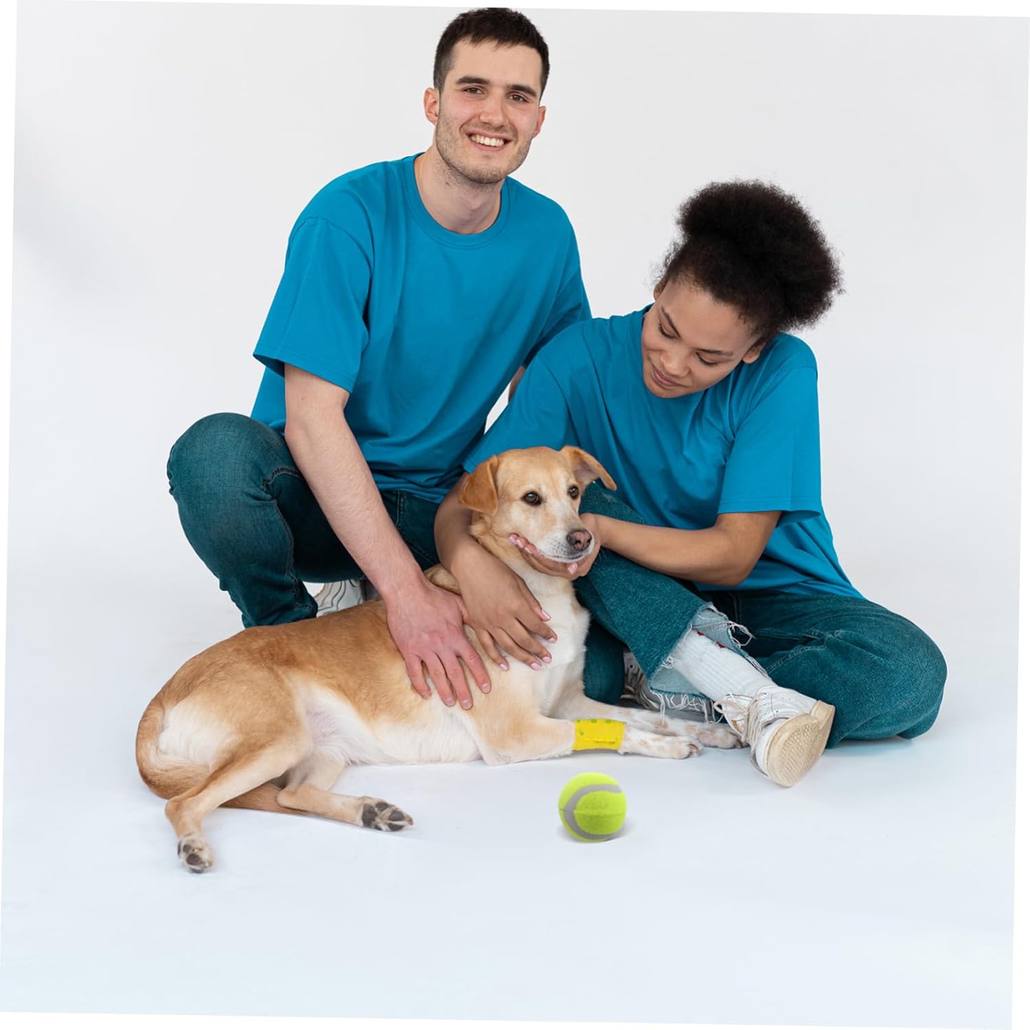 KESYOO 22pcs Dog Tennis Rubber Interactive Chew Toys for Medium Large and Small Dogs for Training and Play Bouncy Pet Supplies