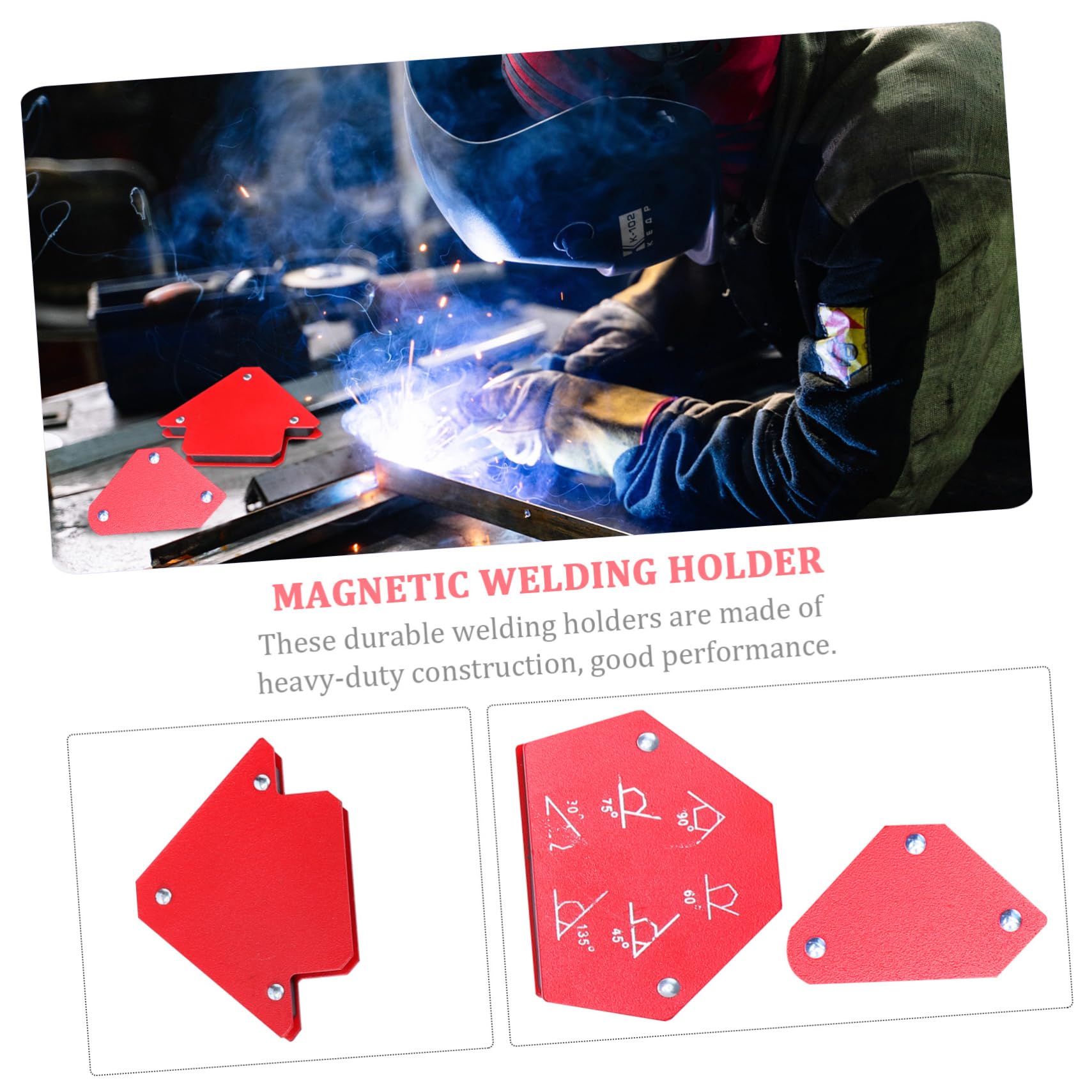 jojofuny Posizionatore Magnetico Per Saldatura Supporto Per Magneti Per Saldatura Posizionatore Di Riutilizzabile Design Multiforme Per Diverse Angolazioni Materiale Magnetico Ad Alta Resis
