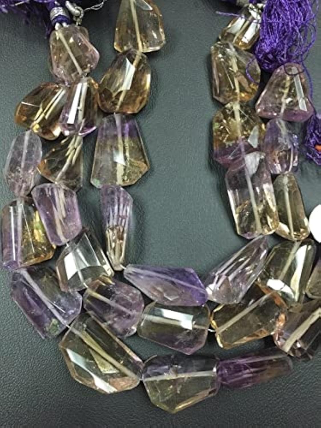 Ametrine Faceted Nugget de prestige pour joaillerie artisanale haut de gamme