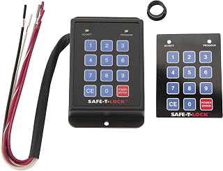 K&M Safe-T-Lock Programmable Security Lock - 99 Programmable Codes, Model Number 3187