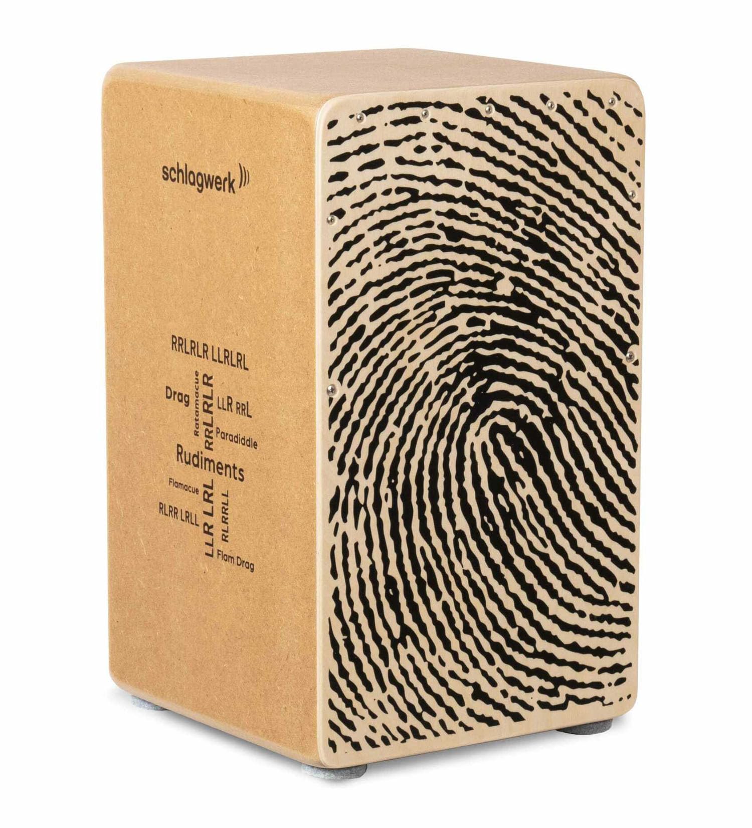 Schlagwerk CP82 Cajon Rudiments Fingerprint + keepdrum sedile e borsa cajon