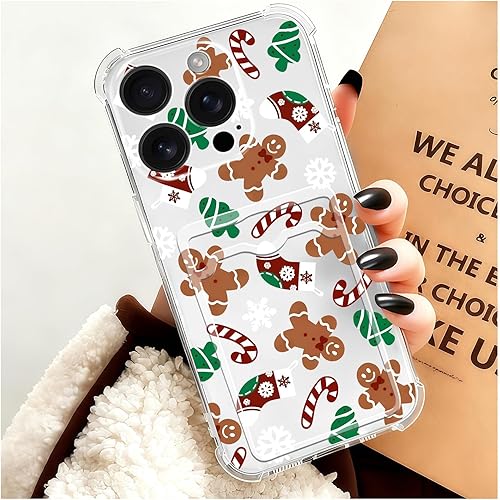 Miniatura 77 de Branwen Funda para iPhone 11 de 6.1 pulgadas, diseño de cascanueces y bailarina, cartera transparente a prueba de golpes, funda de bolsillo de TPU
