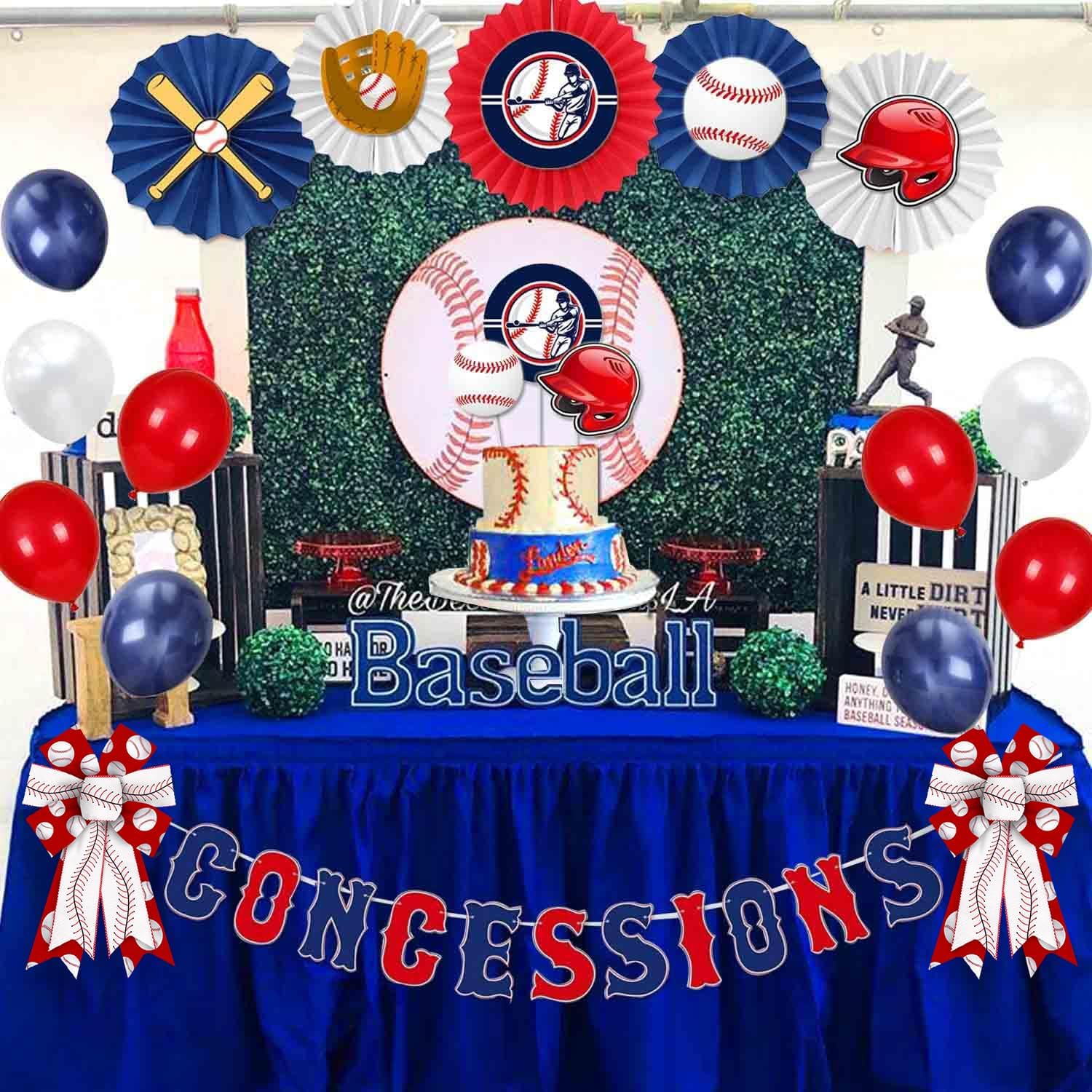 Hying 2 Pieces Sport Baseball Bows for Wreath, Baseballs Wreath Bow Red White Burlap Bows Sports Rolls Ball Craft Bows Ornaments for Front Door Team Celebration Party Decoration Supplies image 4