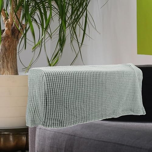 Miniatura 8 de BESPORTBLE Protectores de brazo de silla, funda elástica para reposabrazos de sofá, funda protectora elástica para el hogar, oficina, sillón