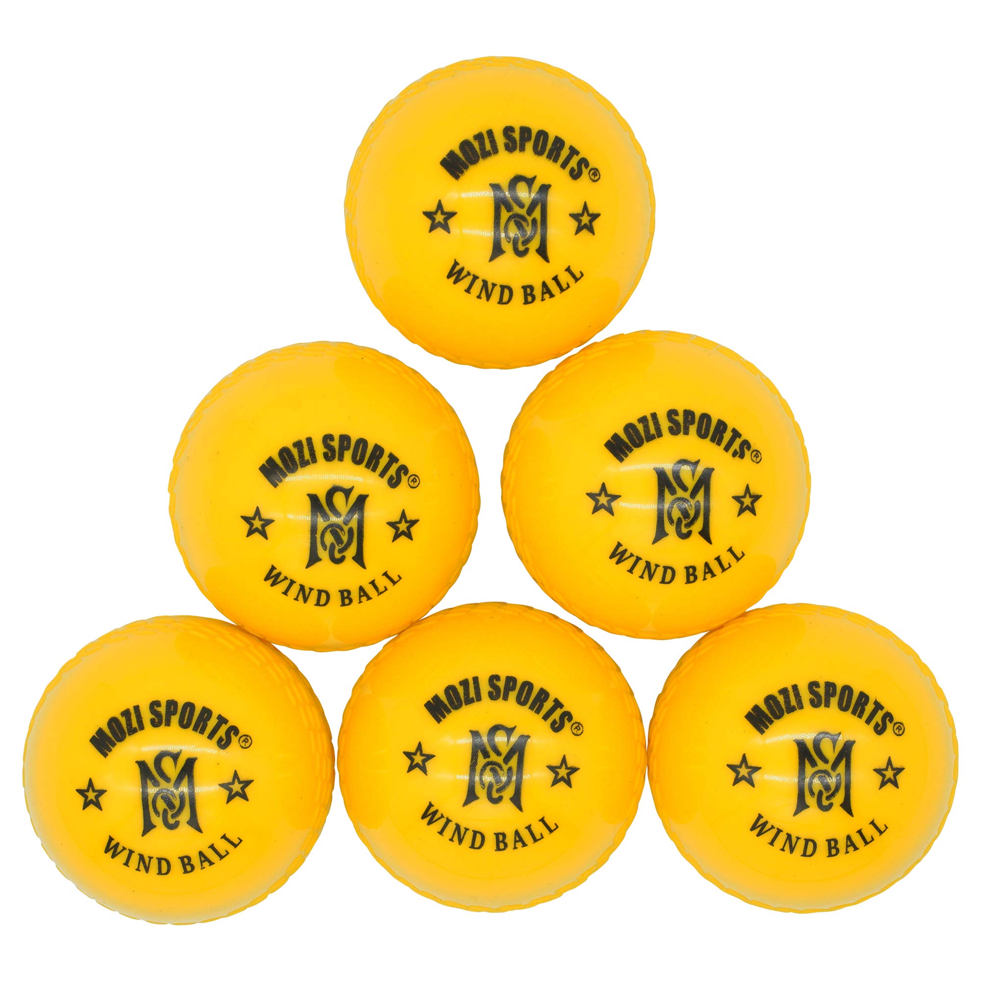 ONEGlobal Palline Da Cricket Morbide Per Allenamento: Set Da 6, Leggere Con Vero Rimbalzo, Ideali Per Bambini E Adulti (6 Pezzi) - 3