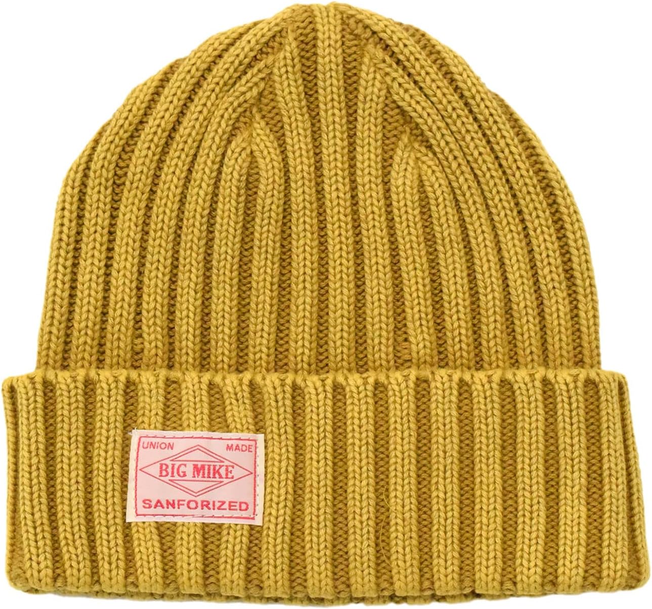 Amazon | [ビッグマイク] ニット帽 ピグメント ニット ウォッチ フリー