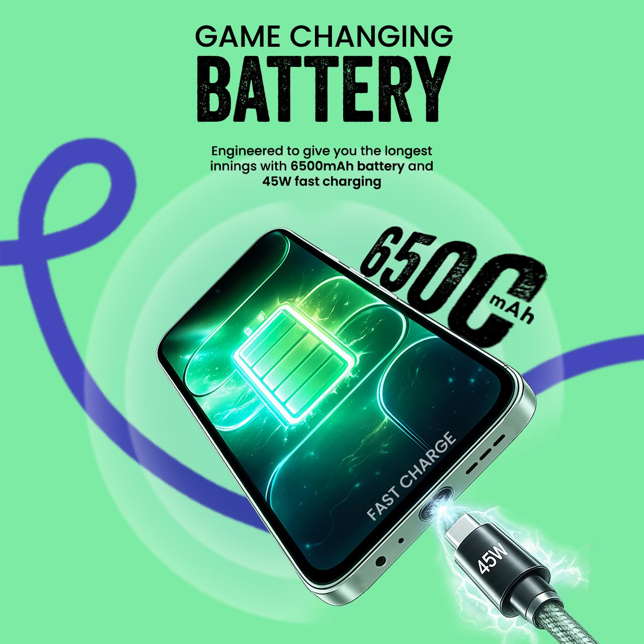 Tecno POP X 5G Mobile Phone (4GB RAM, 128GB Storage, 6500mAh Battery) smartphone thumbnail 6