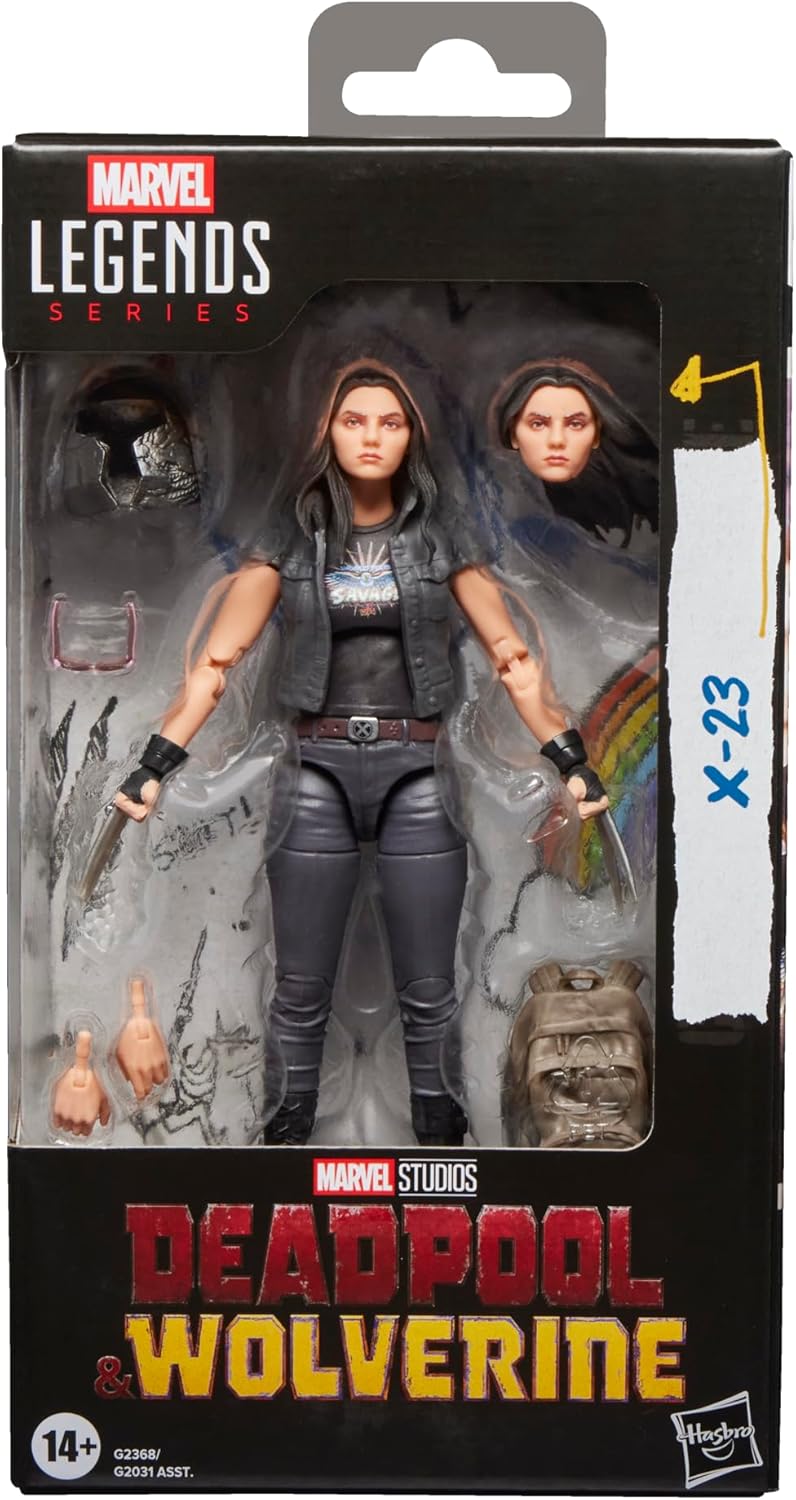 Marvel Legends Series X-23, Marvel Studios' Deadpool & Wolverine Movie Collectible 6-Inch Action Figure Gift