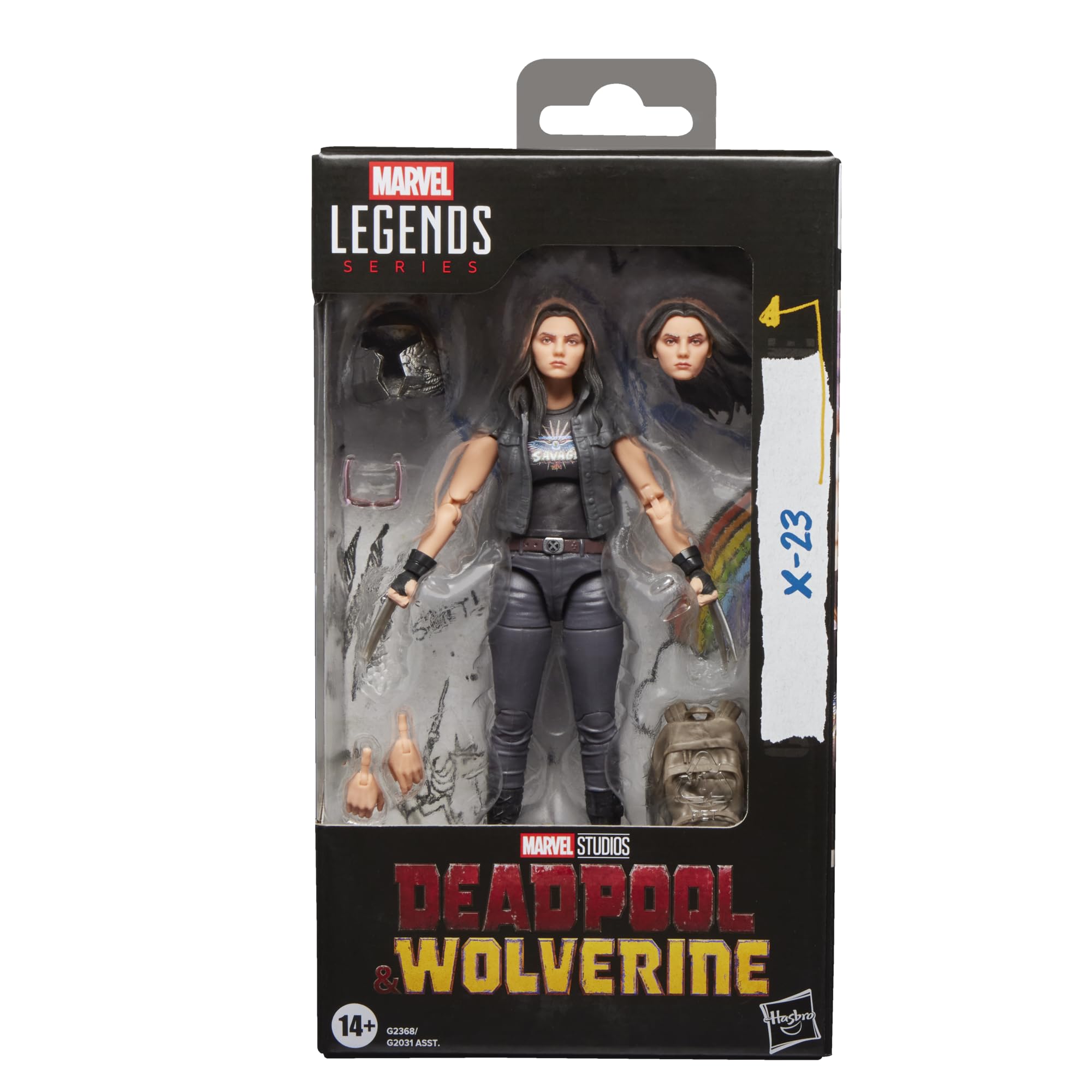 Amazon.co.jp: Hasbro Marvel Legends Series X-23, Marvel Studios