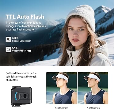 Godox iT30 Pro S Flash for Sony, iT30Pro S Touchscreen Pocket Speedlite | Built-in Battery, 1.5s Recycle, 560 Full Power Flashes, 2.4G 1/8000 HSS, GODOX iT30ProS iT30Pro-S TTL Mini Flash for Sony