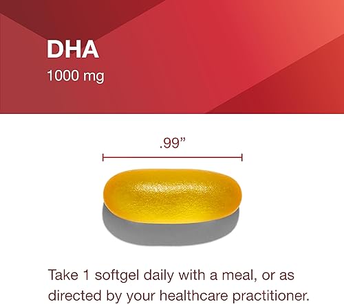 Miniatura 7 de Protocol DHA-1,000 Extra Strength - DHA 1,000 mg - Suplemento de aceite de pescado - Salud y apoyo cerebral* - Fácil digestión - Sin OMG y Halal -