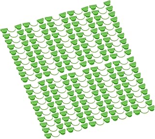 Greenhouse Arch Frame Double Clip, Firm Heating Press Film Clip Convenient Use Sturdy Multifunctional for Conservatory (4mm)