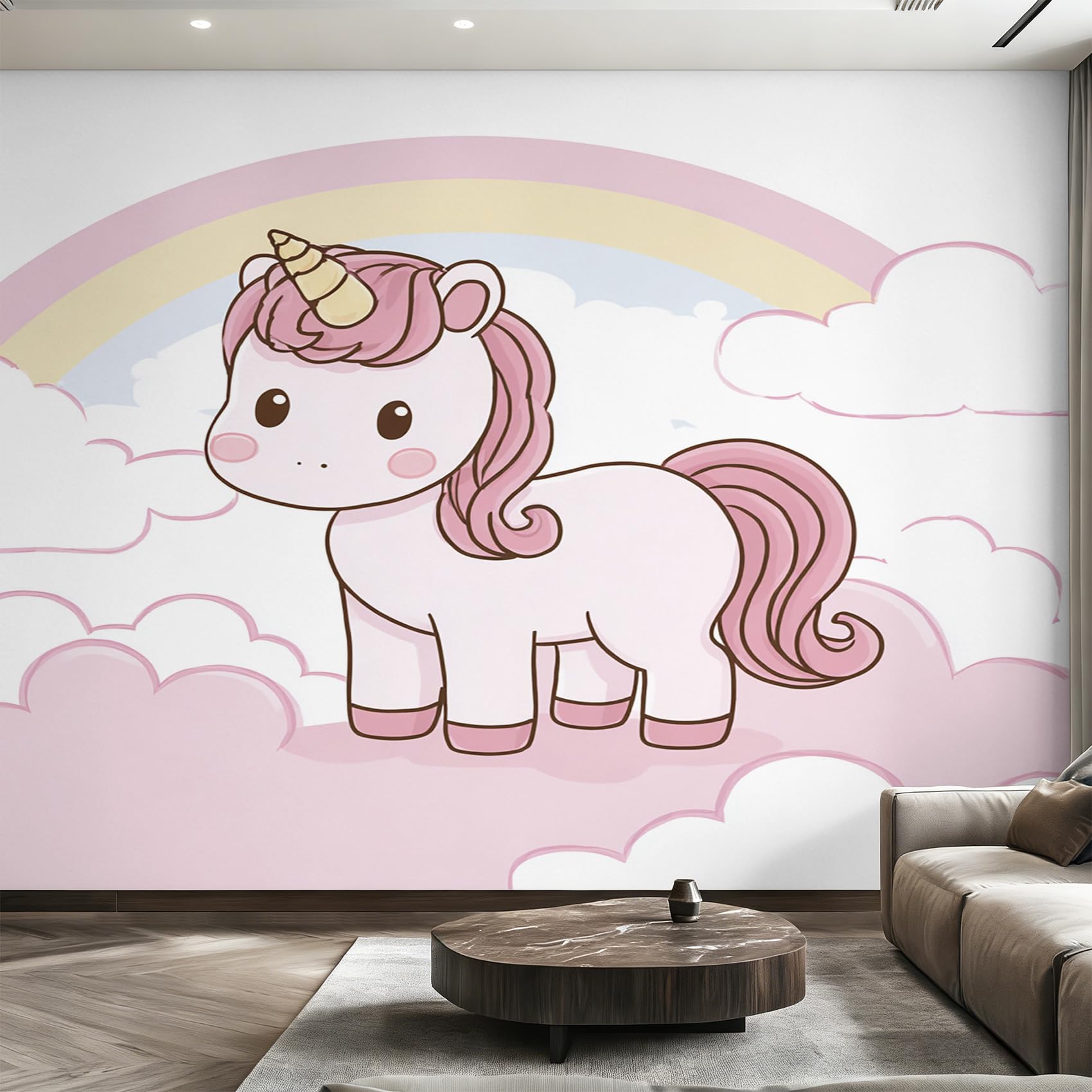 Papier peint licorne pour chambre enfant créez une bulle de douceur