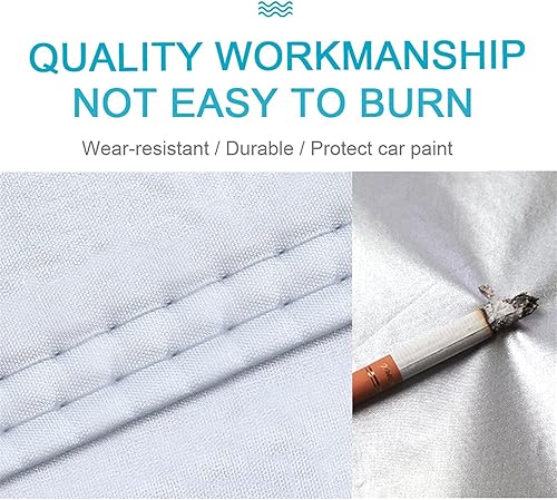 Miniatura 4 de Funda para coche compatible con SsangYong Korando Musso Rexton Rodius Tivoli Turismo impermeable, a prueba de polvo, resistente al viento,