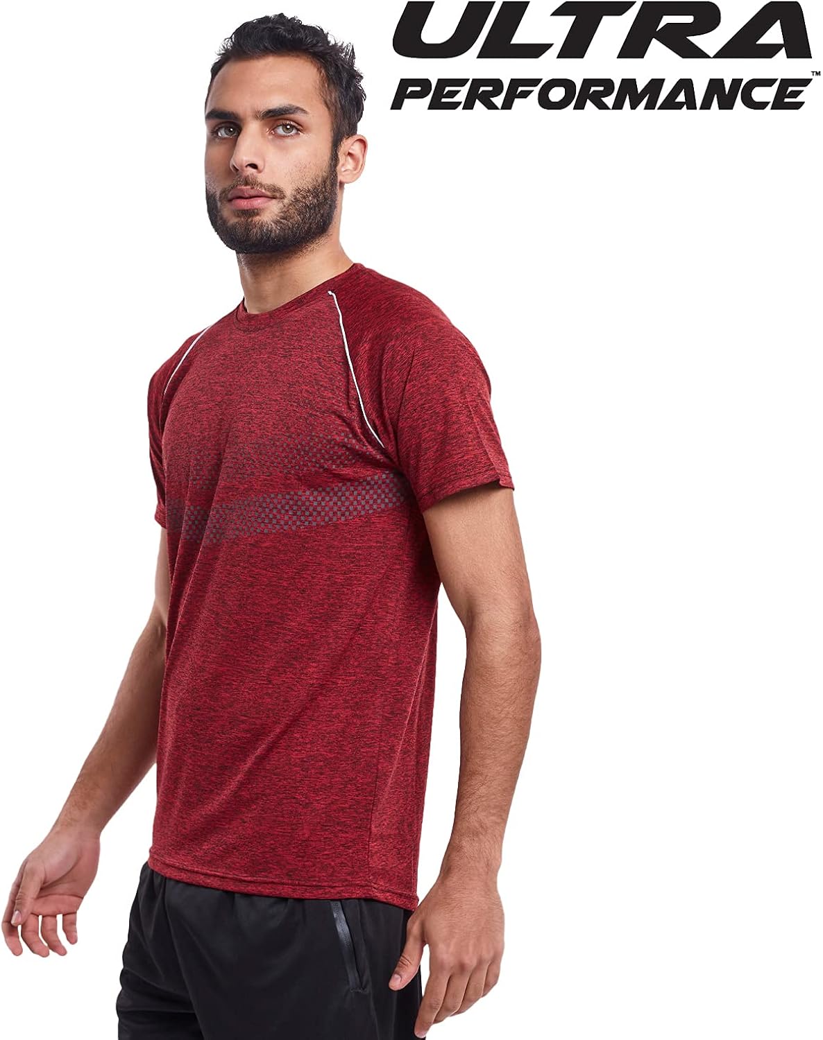 Dri Fit Performance T-Shirts for Men 5 Pack, Men's Moisture Wicking Tee Shirt