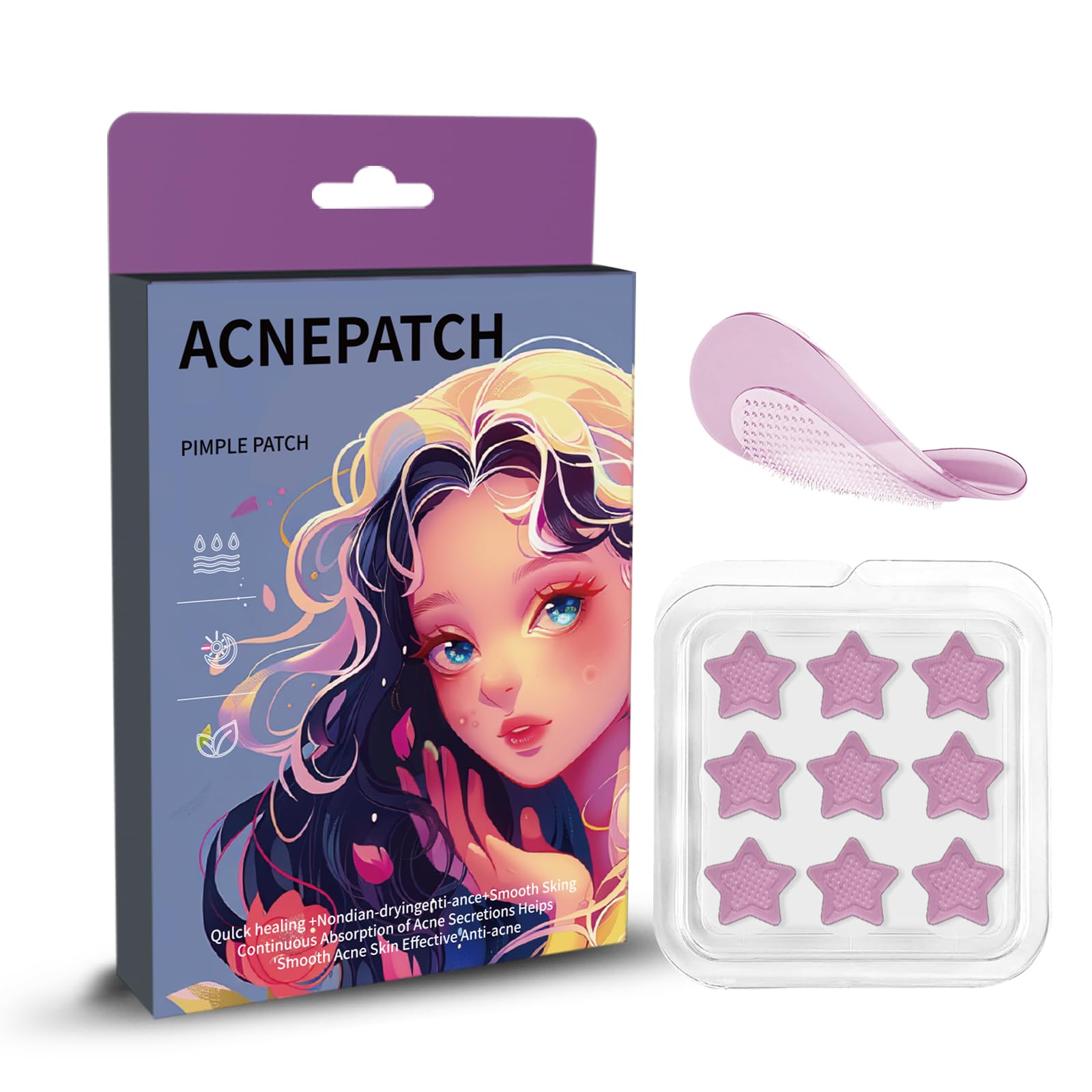 Amazon.co.jp: FERNIDA スポットパッチ 大量 肌荒れケア 6カラー