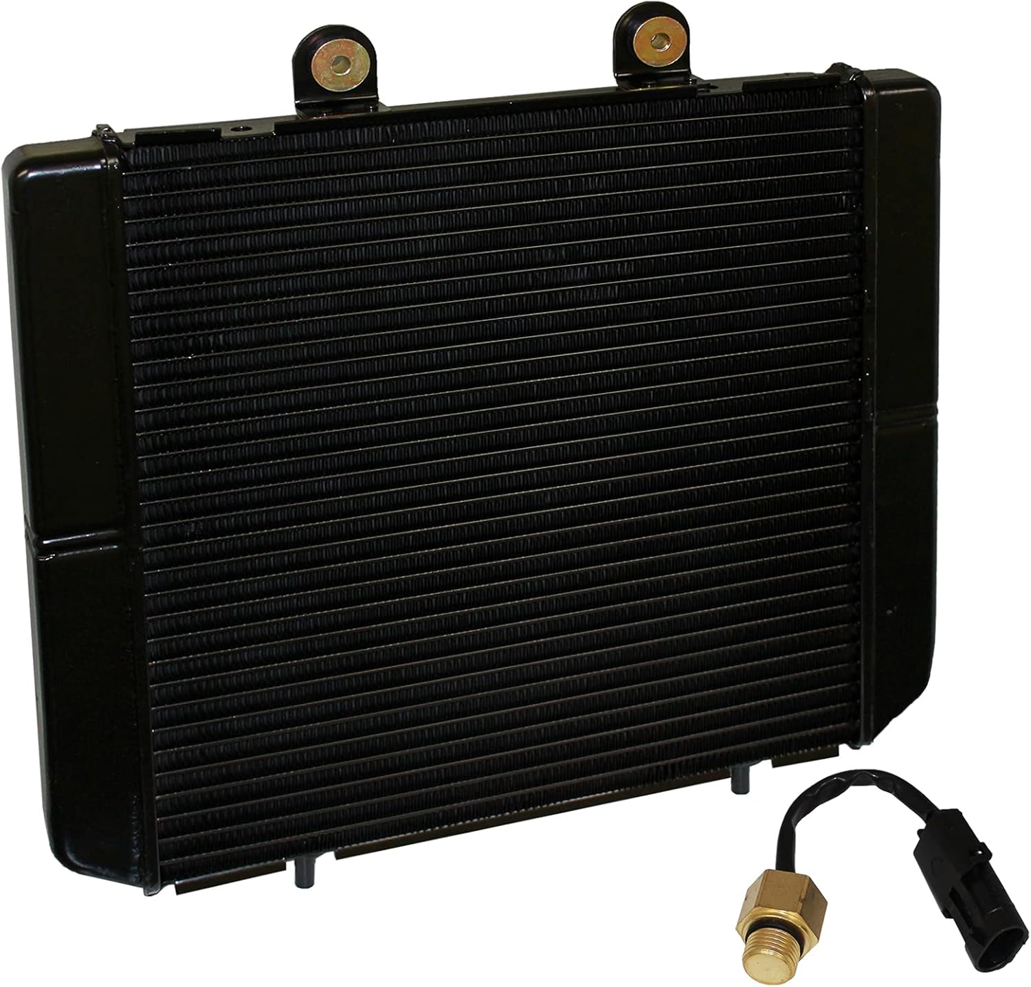 Caltric Radiator Compatible with Polaris Sportsman 500 HO Touring 2010 2011 2012 2013 with Sensor & Cap