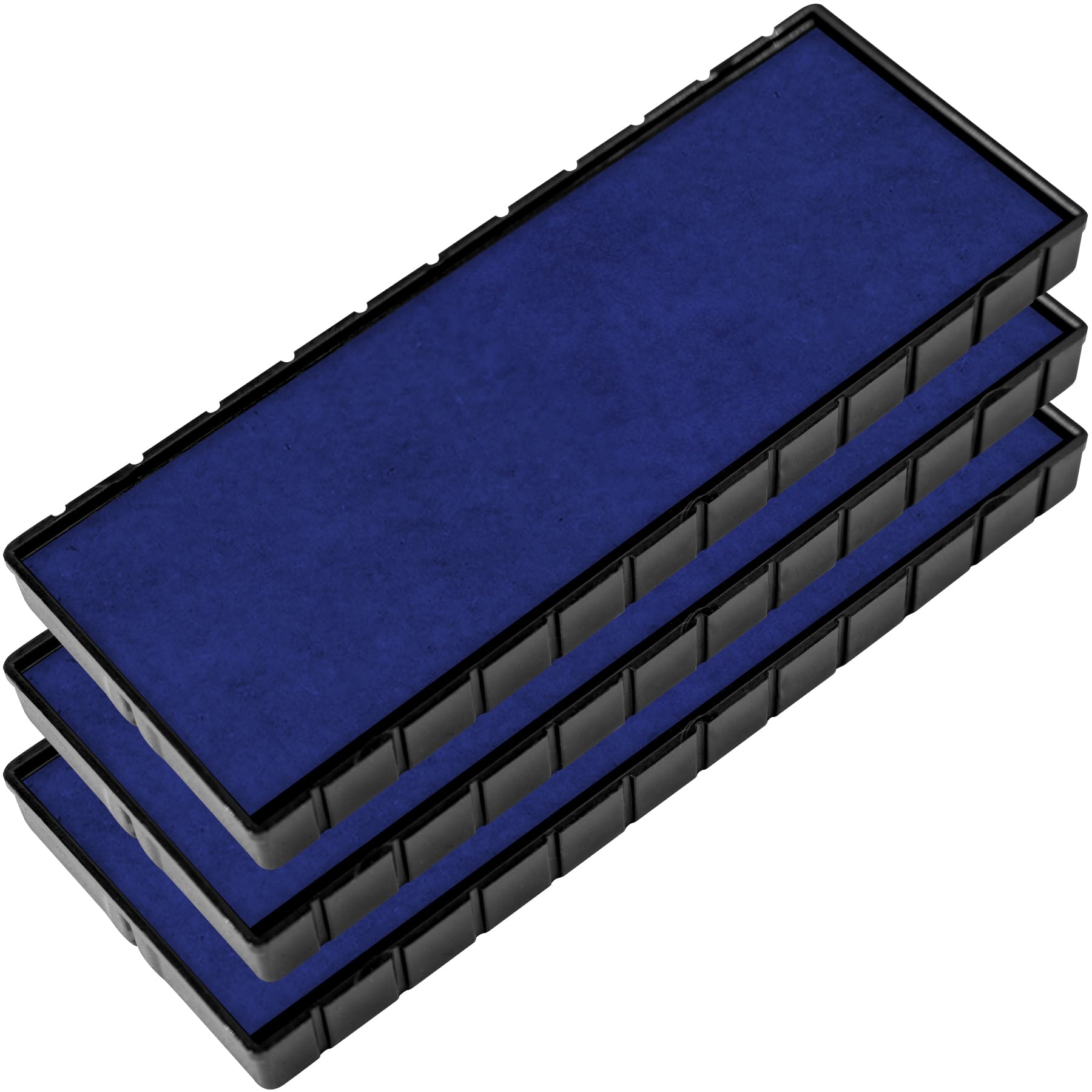 E/45 Replacement Pad Compatible for 2000 Plus Printer 45 - Water Based - Pack of 3 - Blue