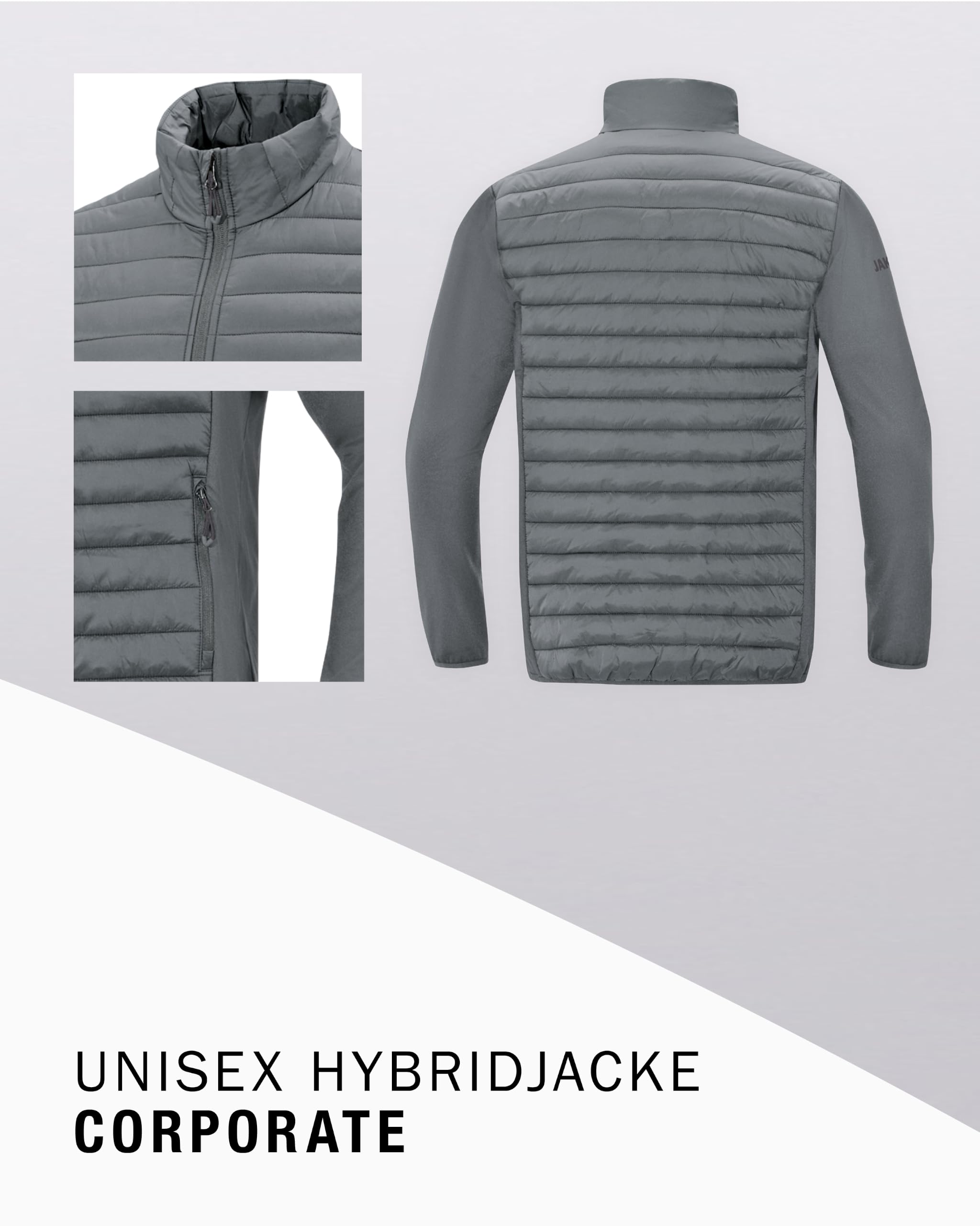 JAKO Unisex Jako Fußball - Teamsport Textil - Allwetterjacken Hybrid Corparate Jacke Hybridjacke