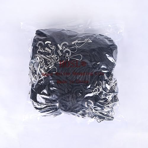 Miniatura 9 de HOSL 100 cordones para tarjetas de visita de negocios, cordón para tarjetas de identificación, cordón para empleados y estudiantes de 36 pulgadas