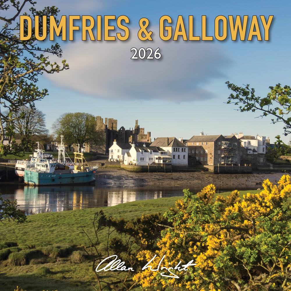 2026 Scotland Calendar: Dumfries & Galloway – Wall Calendar – Month to View – 12 Months