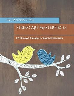 String Art Masterpieces: DIY String Art Templates for Creative Enthusiasts