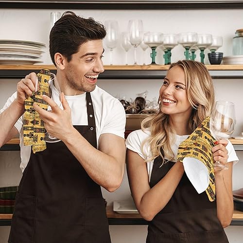 Miniatura 7 de Decorative Hand Towels for Bathroom - Retro Egypt Pattern A Print Soft Absorbent Small Bath Hand Towels for Kitchen, Farmhouse, Spa, Hotel, Guest