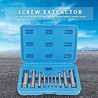 Vista 3 de Juego de extractor de tornillos de cabeza rota, juego de extractor de tornillos rotos, kit de extracción de tornillos rotos, kit de extracción
