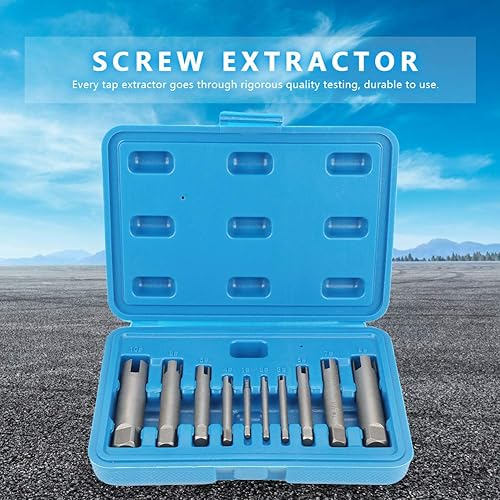 Miniatura 3 de Juego de extractor de tornillos de cabeza rota, juego de extractor de tornillos rotos, kit de extracción de tornillos rotos, kit de extracción de