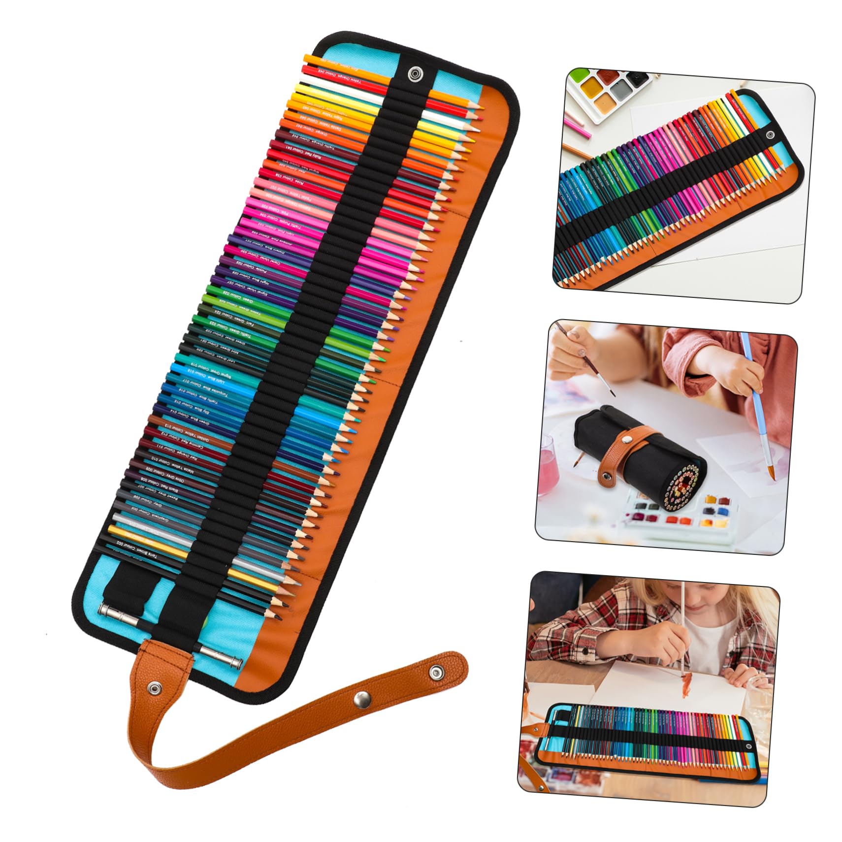 ibasenice Mini Crayon de Couleur 50 Pièces en Bois, Crayons à Base Huile Hexagonaux, Légers et Confortables, pour Dessin, Loisirs Créatifs et Notes