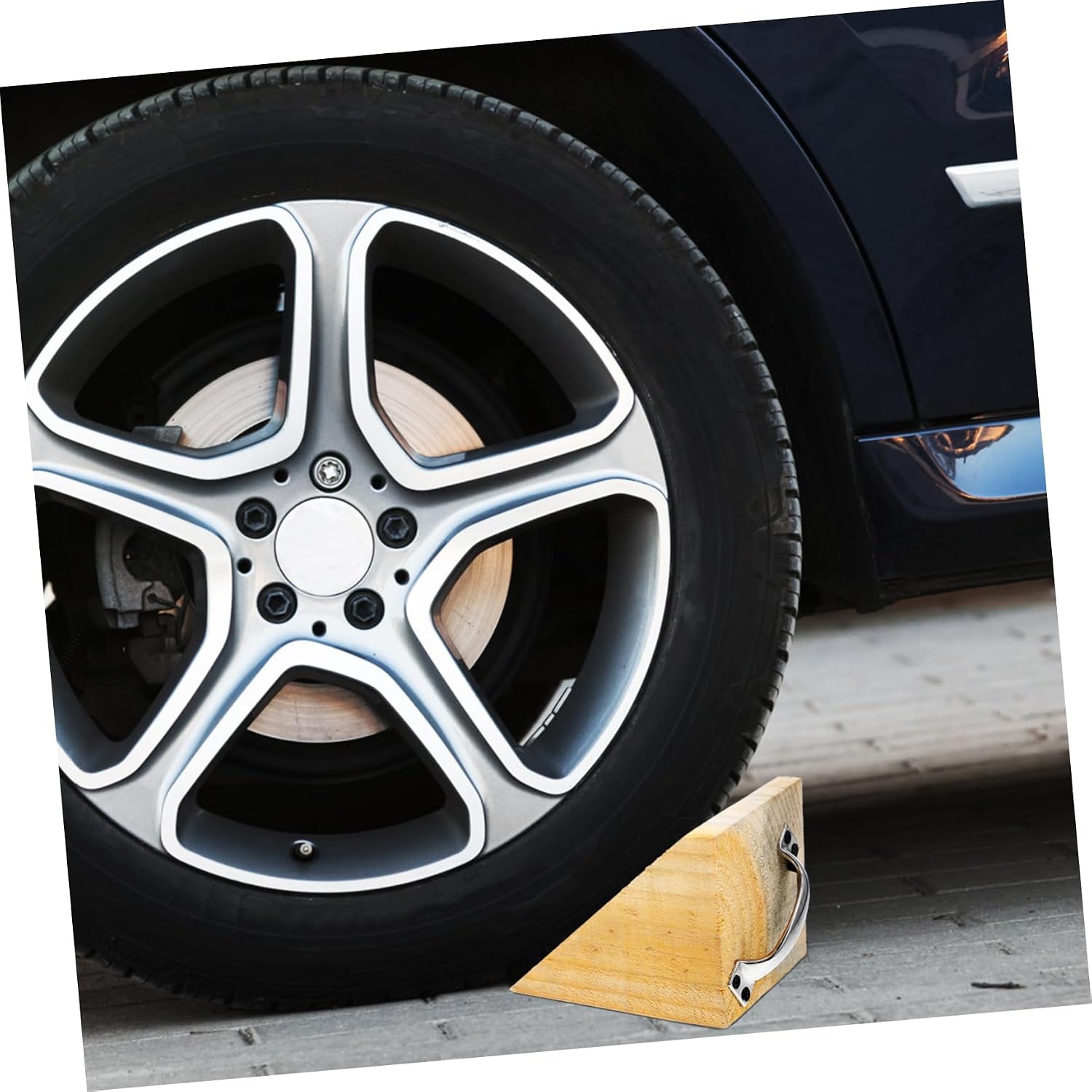 DOITOOL Rv Wheel Stabilizer Wheel Chocks for Travel Trailers for Parking Safety