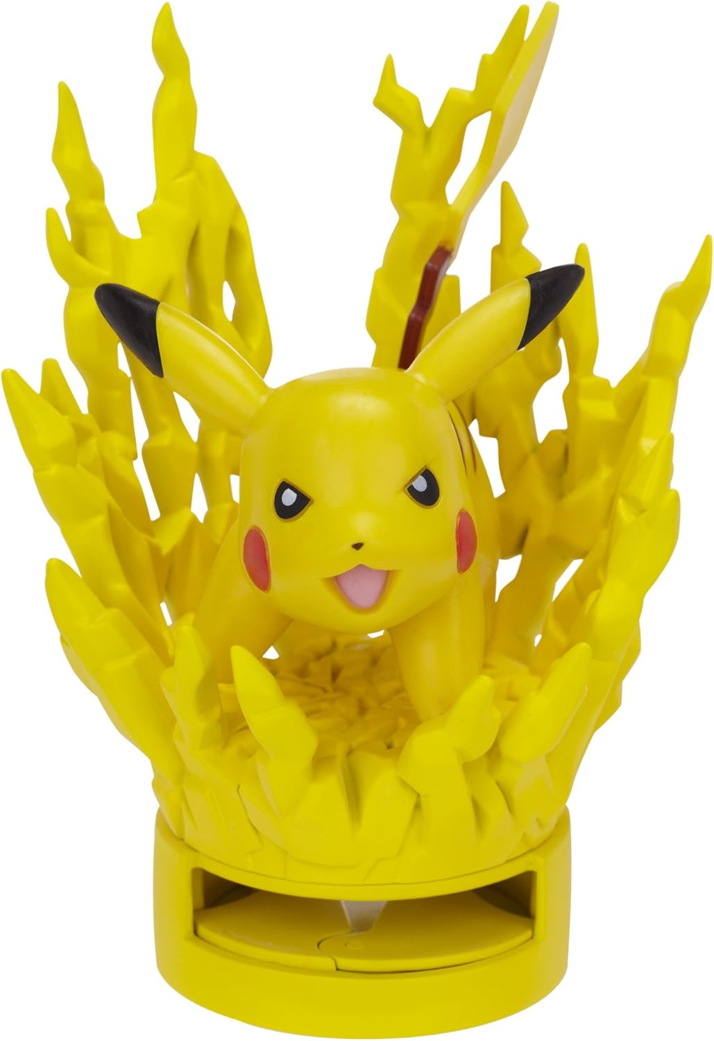 Pokemon Attack Figure B&W Series #2 Pikachu - electric type base