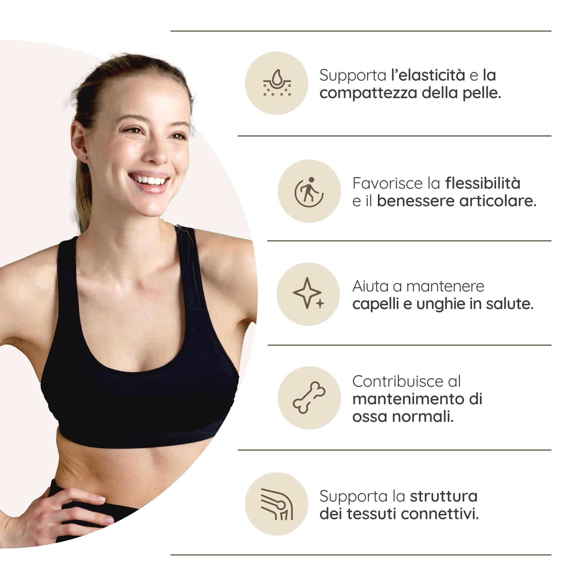 Multi Collagene Idrolizzato + Triple Magnesio. Magnesio Bisglicinato Citrato e Malato 440 mg + Multi Collagene Tipi I, II, III, V & X con Vitamina C.180 Compresse + 180 Capsule. N2