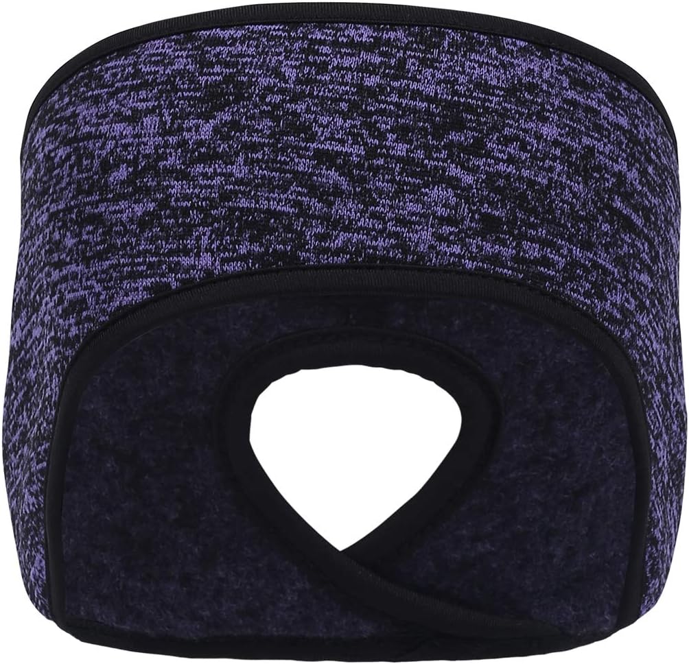 Women Ponytail Ear Warmer Headband Winter Earmuff Cover Walking Ski Running Gear