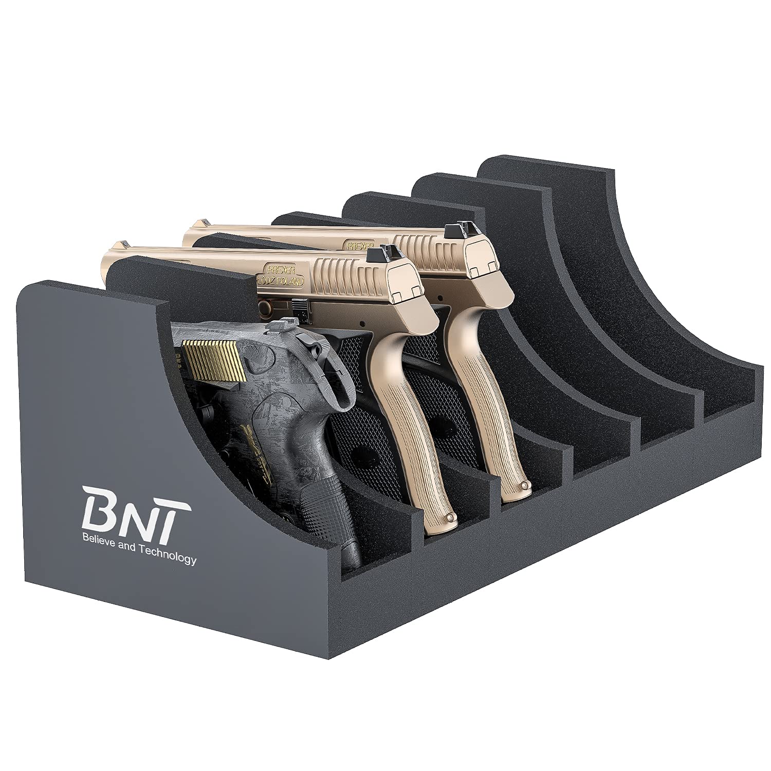 Buy BNT Foam Rack for Pistol Hand Holder for Safe Storage